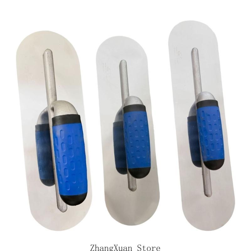 3XUF Professional Grade Rounded Corner Trowel Tool For Masonry And DIY Project Featuring Ergonomic Handle For Comfort