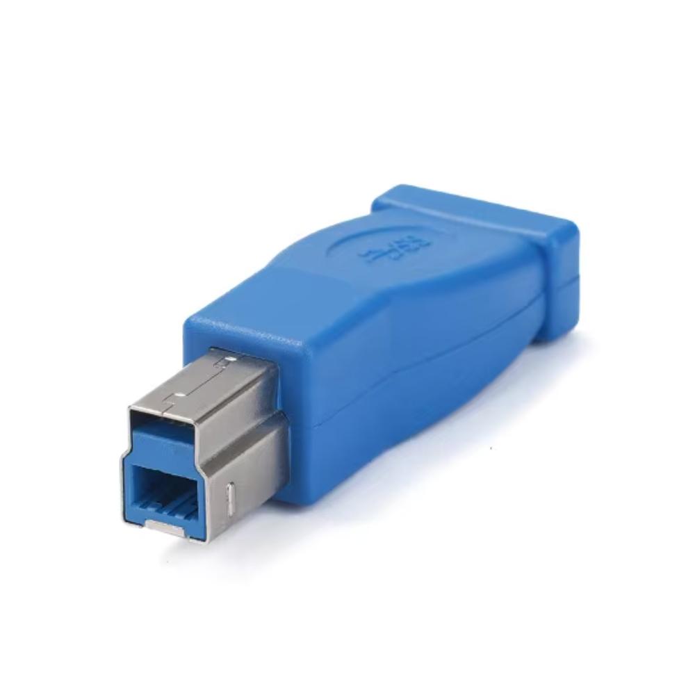 USB Type C Female to USB3.0 B Male Data Transfer Adapter Converter for Printer Scanner External Hard Drive Laptop Connector