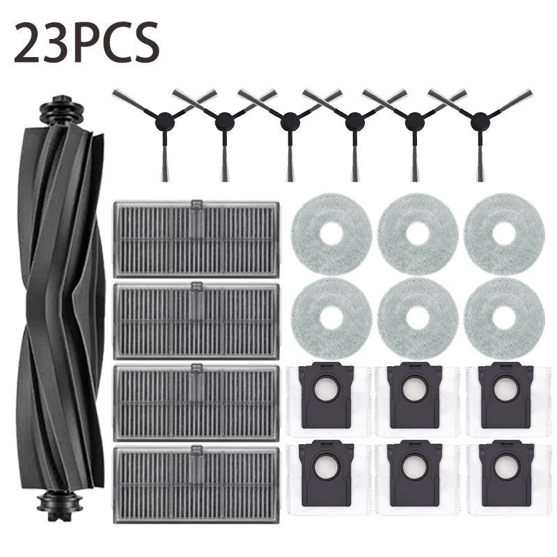 Для (Dreame L10s Pro Ultra Heat / L10s Ultra Gen 2 / Dreame D20 Ultra / Mova E30 Ultra) Основная Боковая Щетка Фильтр Тряпка для Швабры Мешок