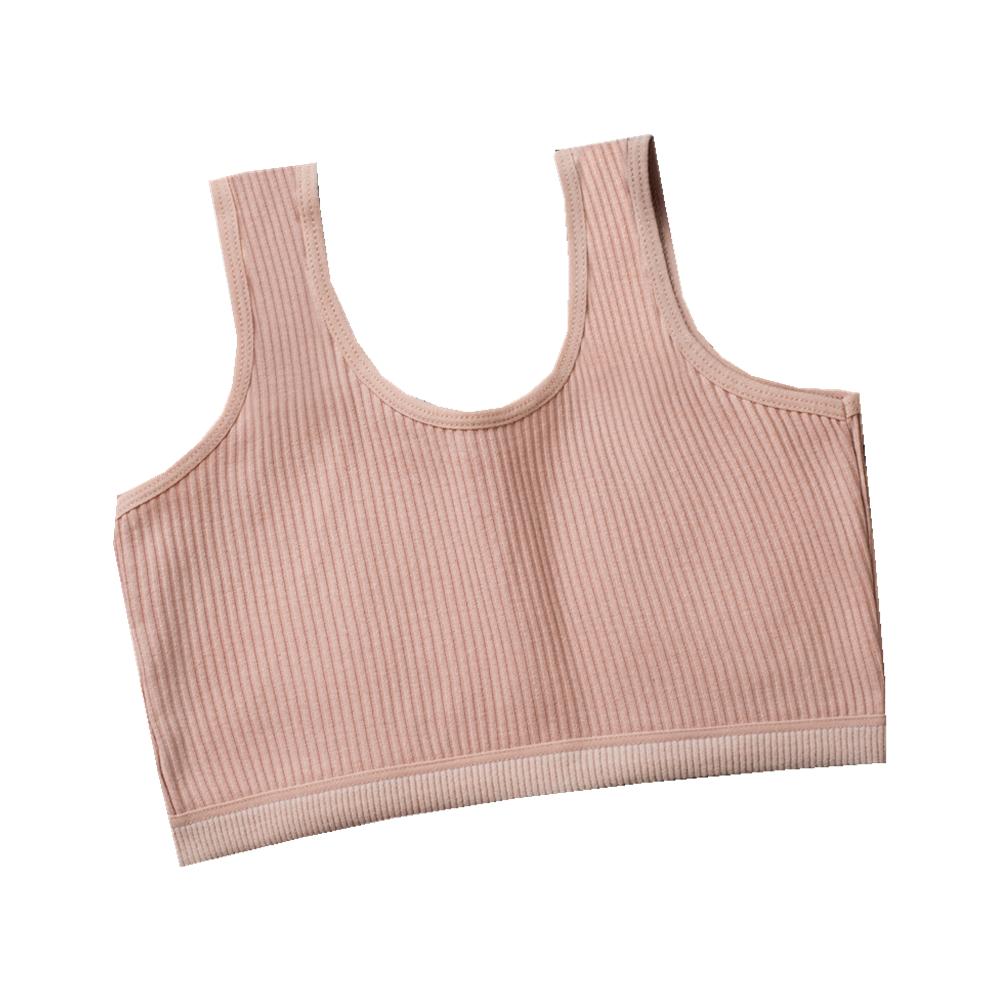 Детский тренировочный бюстгальтер для девочек, нижнее белье для подростков, жилет, нижнее белье для подростков, одежда для периода полового созревания, От 8 до 14 лет