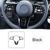 Декоративная накладка на руль автомобиля для Mercedes Benz A B C GLB Класса W177 W247 X247 - Цвет углеродного волокна Аксессуары для интерьера