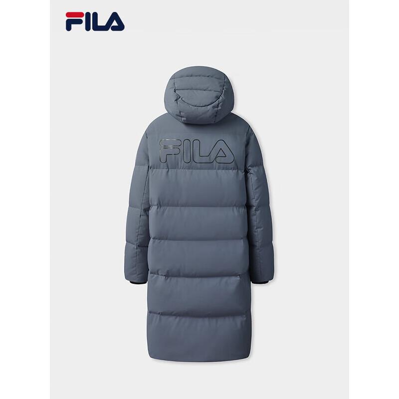 Fila Унисекс Длинный Пуховик с Капюшоном
