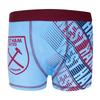 West Ham United FC Boys Boxer Shorts (Pack of 3)
