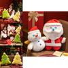 Christmas Santa Plush Toy Decorative Cushion For Kid And Holiday Gift