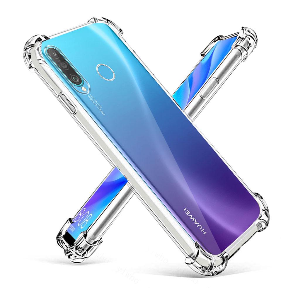 Для Huawei P30 Lite Чехол Прозрачный Противоударный Силиконовый Мягкий Чехол для Телефона Чехлы Для Huawei P30 Pro Coque Для Huawei P30 Lite Funda