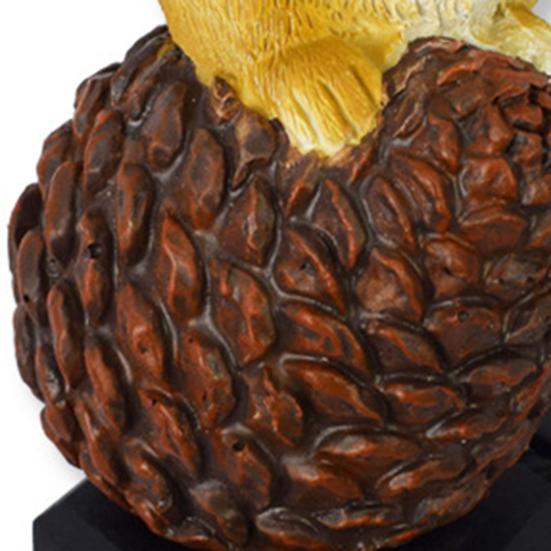 In-ground Garden Light Squirrel Shape Solar Intelligent Light Control Yard Decoration Great Visibility Waterproof Lawn Sidewalk Landscape Decorative