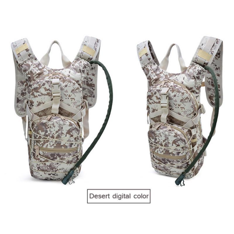 3L Running Water Bag Hiking Hydration Backpack Military Camel Rucksack for Camping Outdoor Fishing Cycling Water Pouch