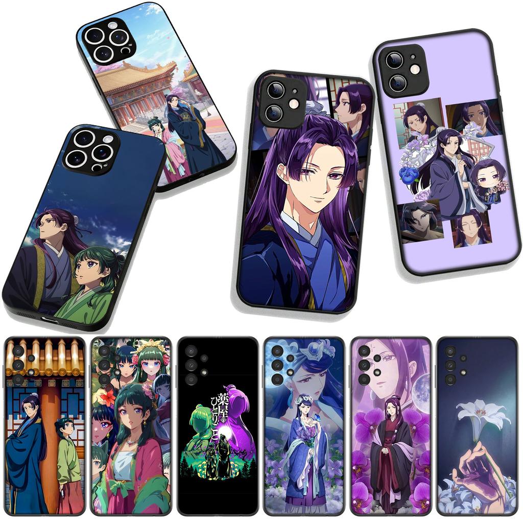 Maomao The Apothecary Diaries Jinshi Cover for Samsung Galaxy S25 S24 S22 S23 FE Ultra Plus A56 A05 A06 A15 A16 A55 S7 Edge Case