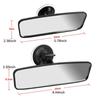 360° Rotatable Wide Angle Car Rear View Mirror with Suction Cup - Adjustable ABS Interior Rearview Mirror for Universal Cars Interior Mirrors6