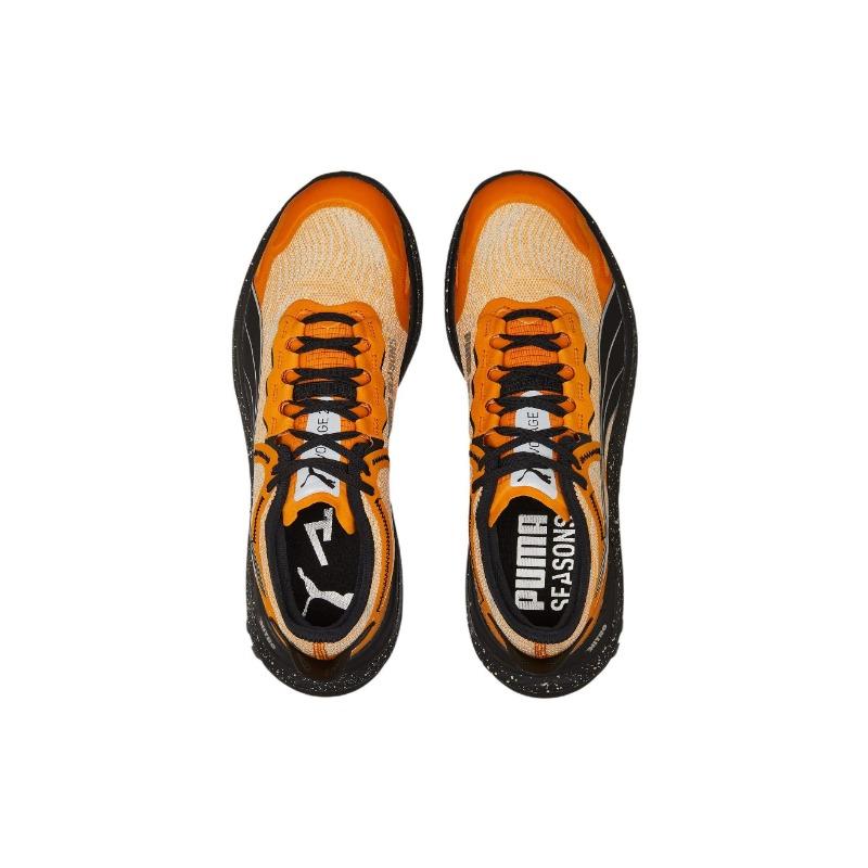 PUMA Voyage Nitro Men's Textile Trail Running Shoes Orange Black 376919-05
