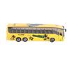 1:50 Simulation Transit Bus Model Toy Alloy Pull Back Bus Toy with Light and Music for