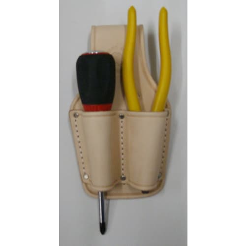 KOZUCHI Tanned Leather Pliers Holder, 8-inch, 2-Piece Set, SP-62