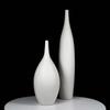 Sevilla Tall White Ceramic Decorative Floor Vase - 70cm