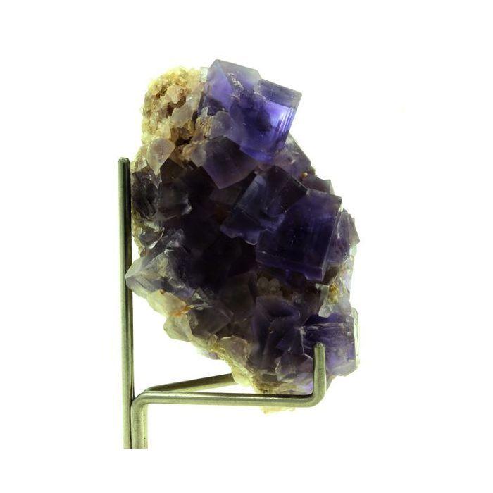 Pierres et Minéraux. Fluorite + Baryte. 170.5 ct. La Cabaña, Berbes, Espagne.