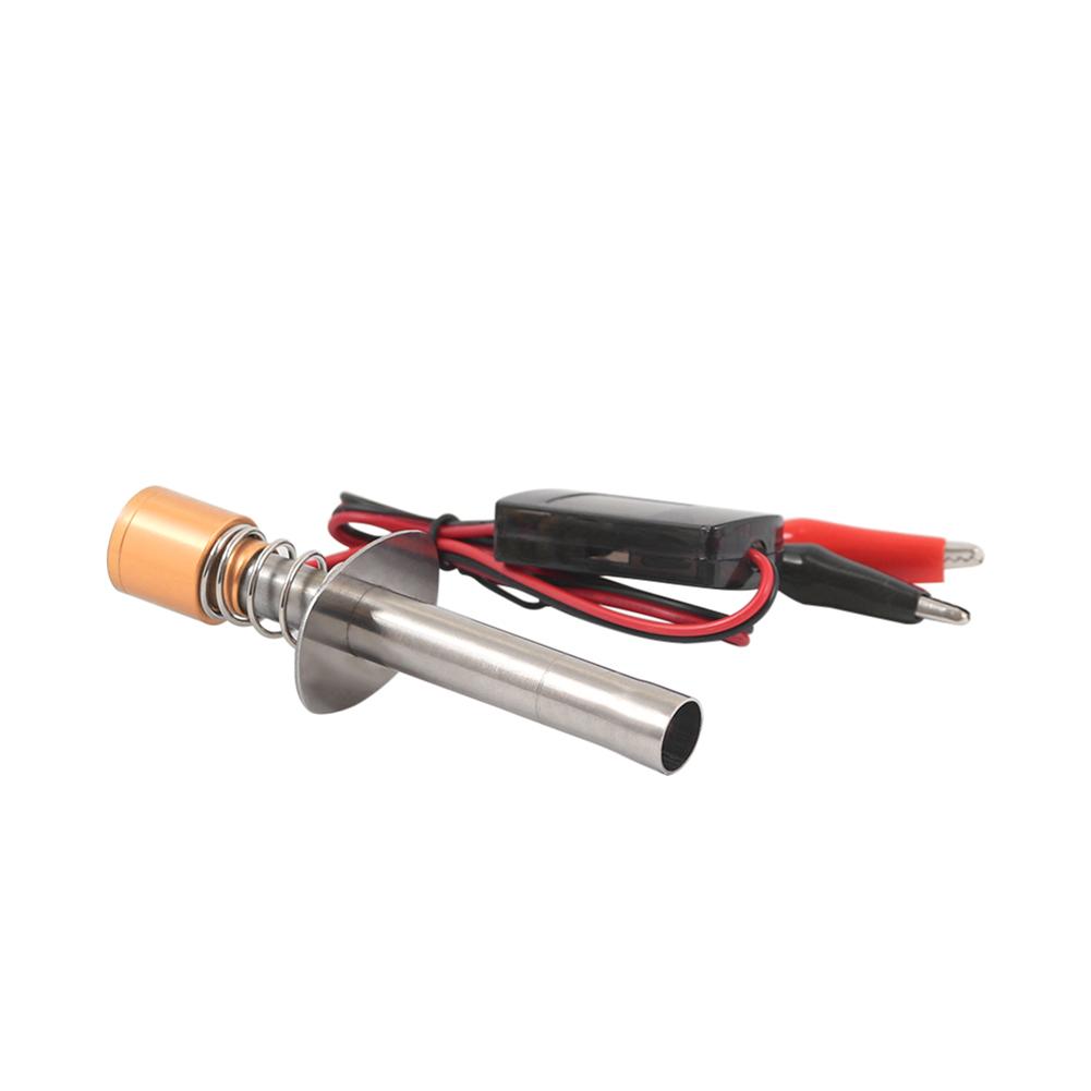 Wide Voltage 6V-24V Glow Plug Starter, Quick Ignition Electronic Igniter for 1/8 1/10 HSP Nitro RC Car, Upgraded Lighter