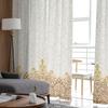 Bohemian Retro Ethnic Tulle Curtains for Living Room Bedroom Modern Kitchen Sheer Curtains for Voile Curtain