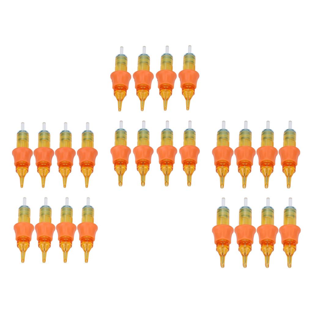 10 шт., игла для тату-картриджа, одноразовая быстрая окраска, гигиеническая ручка для татуировки, иглы для машины