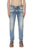 22FW Denim Low Indigo 01 Men's Pants, Skinny, Waist, A03595068BI, 28inch, Blue,