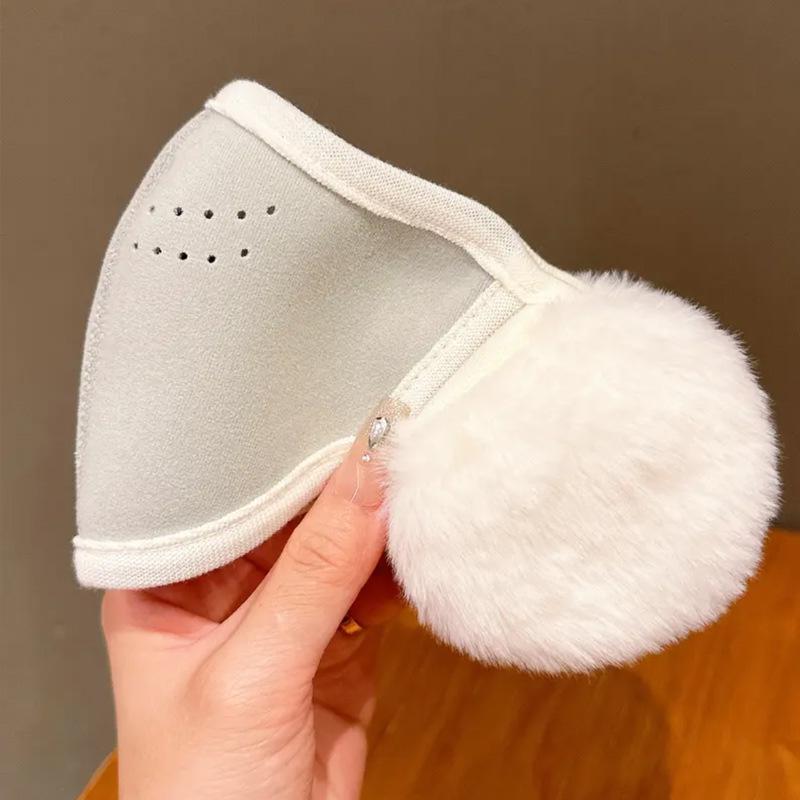 Ветрозащитная зимняя маска-ушанка для девочек — теплая, плотная, защита от езды на велосипеде на открытом воздухе для учеников начальной школы