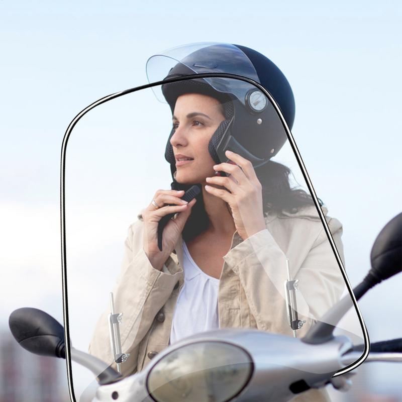 Универсальный регулируемый ветровик, дефлектор ветра, мотоциклетный ветровой щиток, спойлер-удлинитель, расширенная кромка, дефлектор ветра, мотоцикл