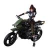 Square Enix Final Fantasy VII Remake Jessie and Bike Play Arts Kai Action Figure Set