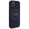 Red Bull RBHMP14S24SIILVR iPhone 14 6.1 hardcase granatowy/navy Silicone Red Ring MagSafe