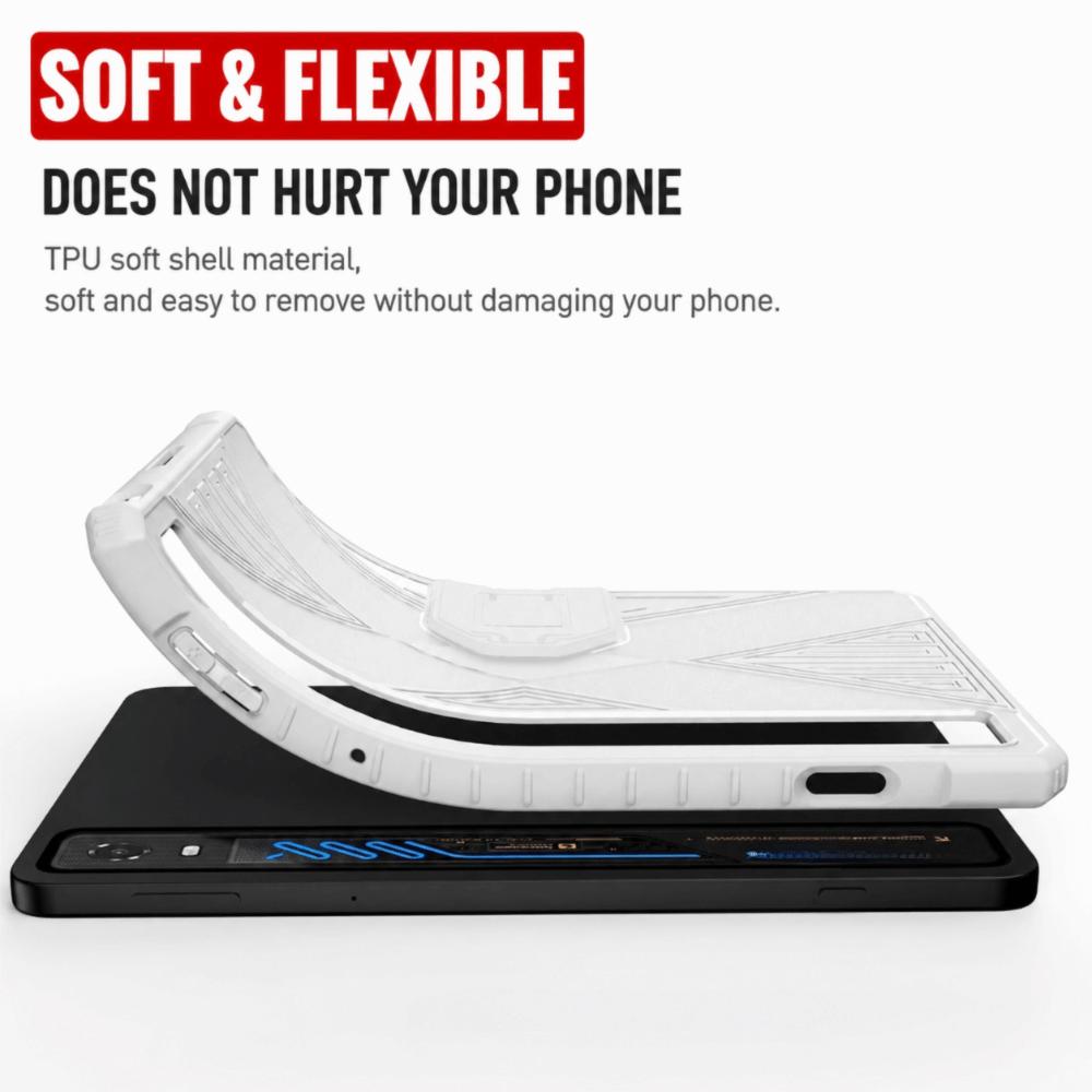 Чехол-подставка для планшета, игровая оболочка из ТПУ для Nubia RedMagic 5 Pro, аксессуары