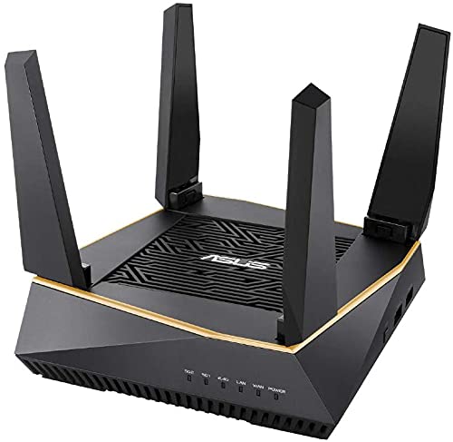 Беспроводной маршрутизатор ASUS WiFi WiFi6 с функцией Mesh 4LDK, совместимый с трехдиапазонным RT-AX92U со скоростью 4804+867+400 Мбит/с(К) 3-этажный / PS5/Nintendo