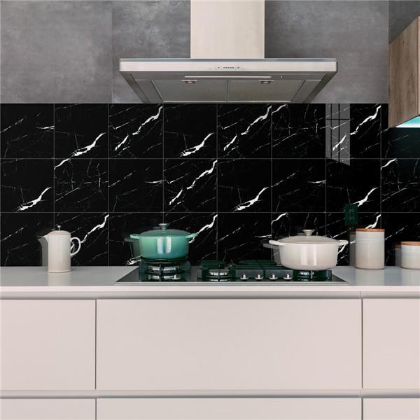 4PCS Of Set Modern Waterproof Wall Stickers Self Adhesive Tiles Sticker Floor Stickers Marble Bathroom Livingroom Bedroom PVC Home Decor