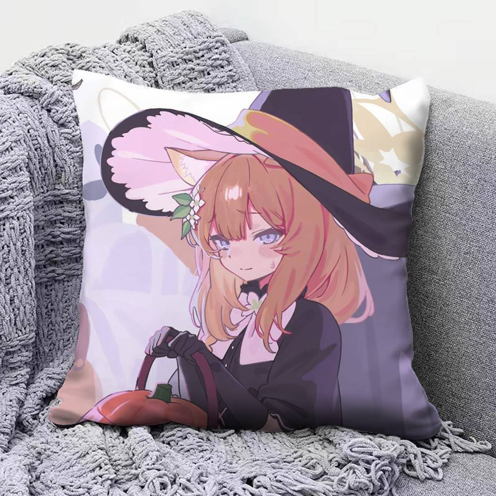 Iochi Mari Idol Blue A-Archive Home Sofa Cushion Covers And Aecorative Custom Pillow Covers