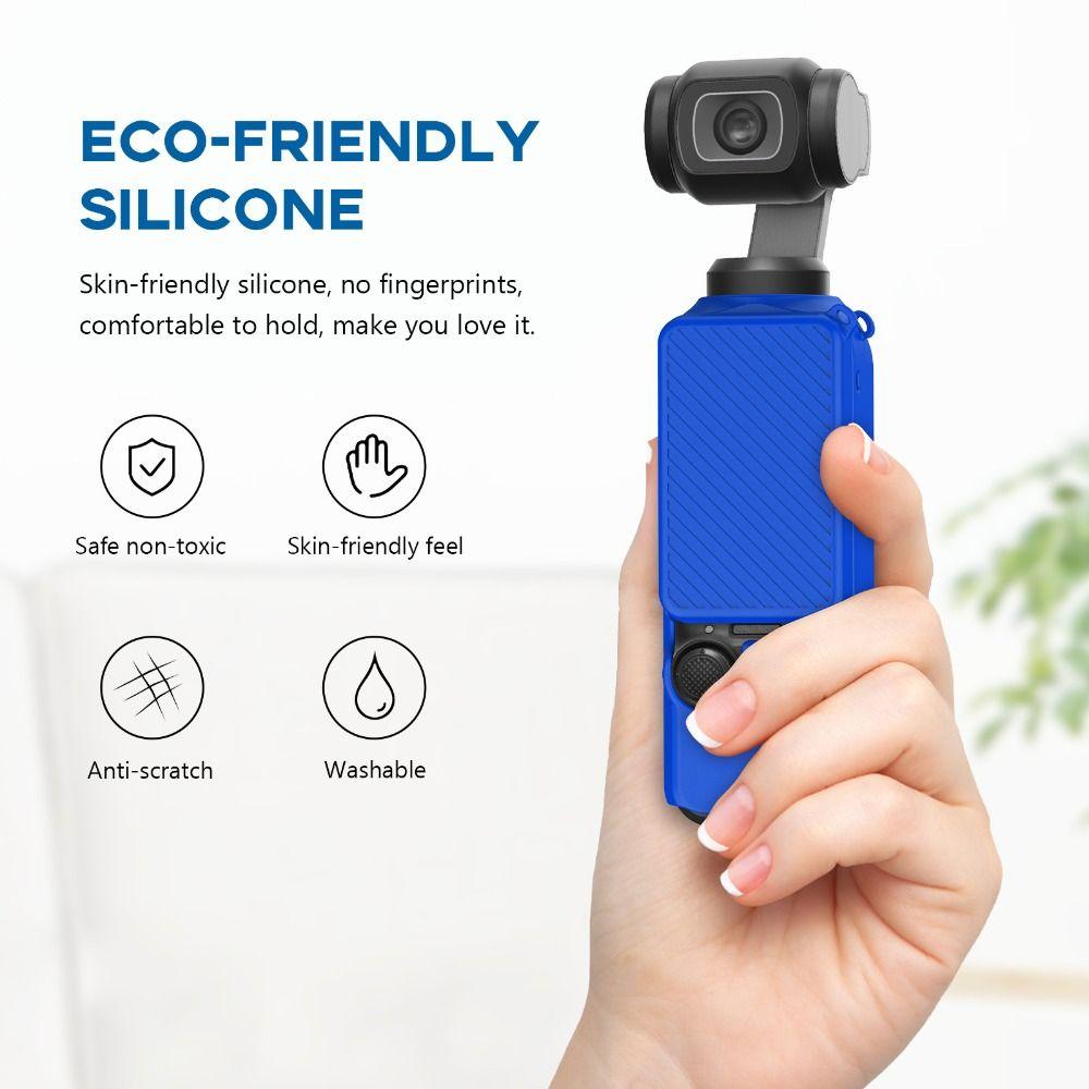Silicone Protective Case Washable Camera Accessories Camera Cover for DJI Osmo Pocket 3