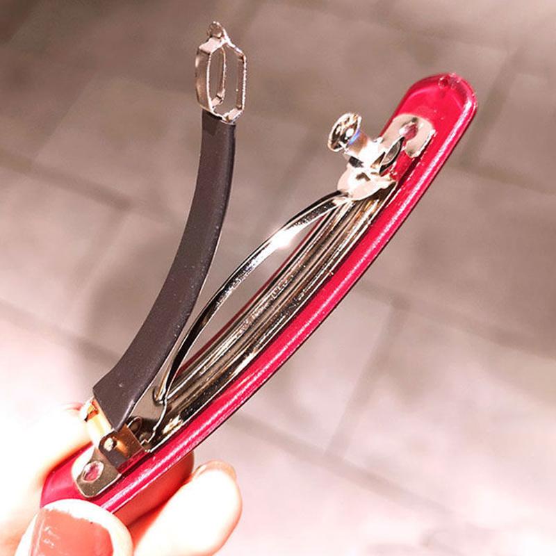 Матовая заколка для волос в корейском стиле для женщин и девушек - Простой и элегантный повседневный аксессуар