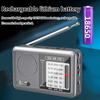 Mini Portable FM AM SW Radio High Sensitivity DSP Chip Radios Receiver Built-in Loud Volume Speaker Support 3.5mm Headphones
