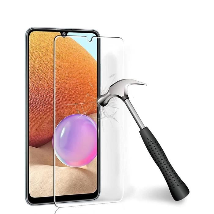 Coque de protection - Toproduits® - Samsung Galaxy A32 4G - Transparente - Verre trempé - Souple