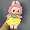 Labubu Doll Clothes: Skirt Suit for 17CM Plush or Vinyl, Fits One, Two, and Three Generations