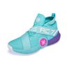 Li Ning All City 7 Way Of Wade All City 7 Нескользящие Легкие Средние Баскетбольные Кроссовки Мужские South Beach, Зеленый Фиолетовый ABAP101-3