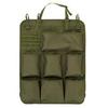 Tactical Car Seat Back Camouflage Storage Bag with Eight Pockets