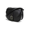 Longchamp 1980 Leather Adjustable Shoulder Strap Crossbody Bag Small Women bags Black 10109HTC001