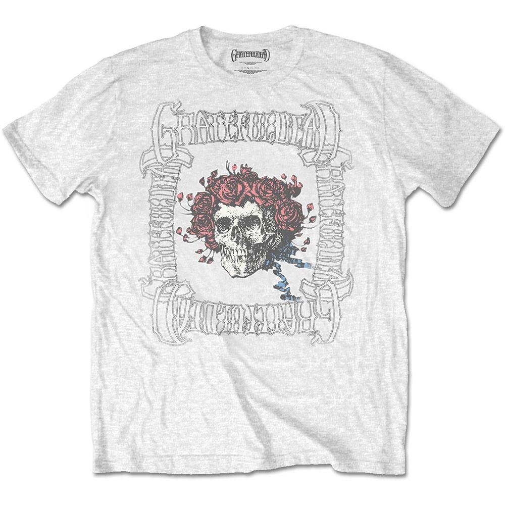 Мужская футболка Grateful Dead Bertha с логотипом X Белая