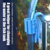 2 Pcs Fish Tank Water Hose Clips Adjustable Water Pipe Clamp Multi-functional