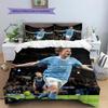 Kevin De Bruyne Pattern Bedding Home Decoration Birthday Gift (1 * duvet cover + 2 * pillowcase, without core)
