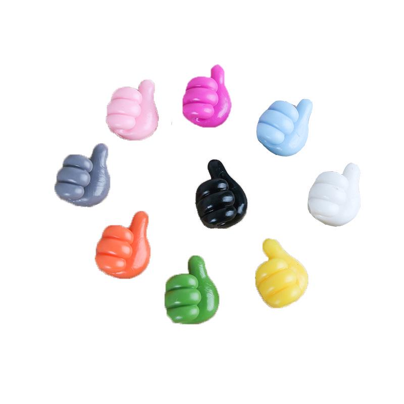 Thumb Adhesive Cable Organizer – Cute Desktop Cable Management Hook