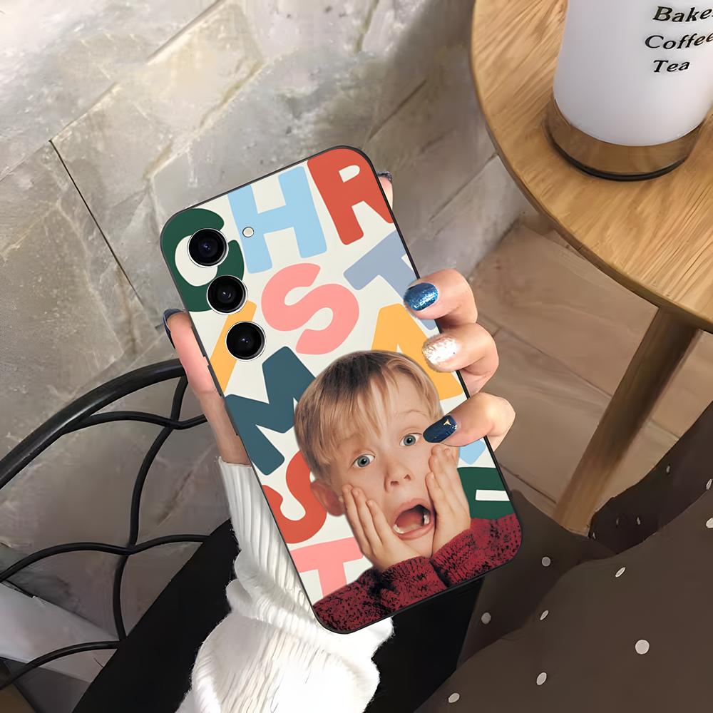 Home Alone Christmas Phone Case For Samsung S26 S25 Plus S20 S20 Plus S22 Ultra S23 FE S21 Plus S21 Ultra Soft Cover