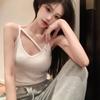 Sling Vest for Women with Hot Girls Sexy Base Shirt for Summer New Style Short Pure Student Top