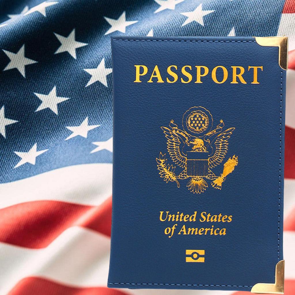 Обложка для паспорта и держателя карт Combo, чехол для паспорта/кошелек с отделением для карт для женщин и мужчин(AL-фиолетовый)