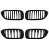 For BMW 5 Series G30 G38 525I 530I 540I 550I 2018-2020 Grilles Gloss Black Grille Car Front Bumper Kidney Grills Racing Grill