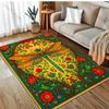 Vintage Drawing Dragonfly Print Carpet for Bedroom Living Room Bedside Sofa Floor Mat Modern Home Decor Area Rug for Gifts