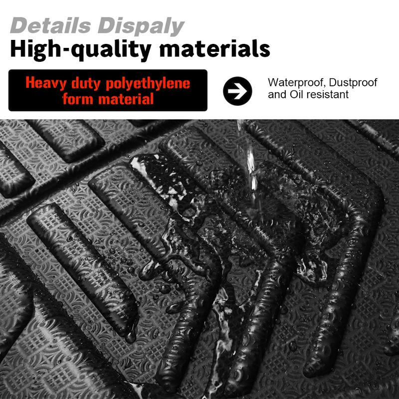 Buildreamen2 Car Rear Trunk Mat Floor Cargo Carpet Mud Pad Tray Boot Liner For Lexus RX270 RX350 2010 2011 2012 2013 2014 2015