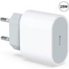 25W USB-C Charger - E.F.Connection - Fast Charging - for Samsung A06s A15 A16 A26 A36 A56 S25 Fe S24 S23 S22