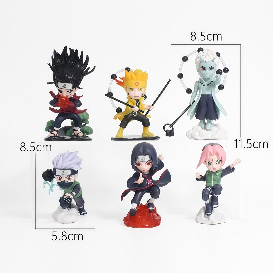Аниме Наруто Слепой бокс Модель Фигурка 1-12 шт. NARUTO Серия Ninkai Taisen Фигурка ПВХ Настольная Коллекционная Игрушка Кукла Подарок на День Рождения